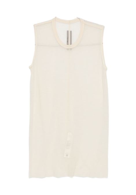basiic sl t tank top man butter RICK OWENS | RU01F2151 JWR81